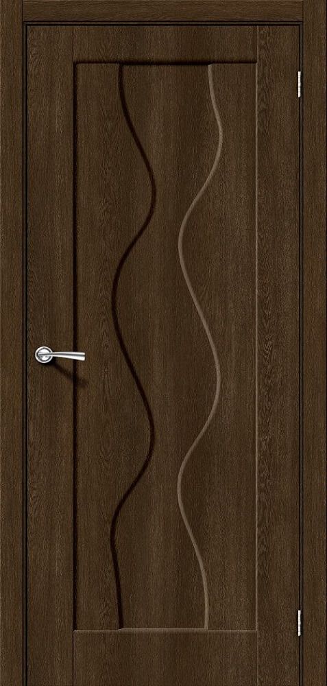 картинка Межкомнатная дверь Вираж-1 Dark Barnwood от магазина Дверкин