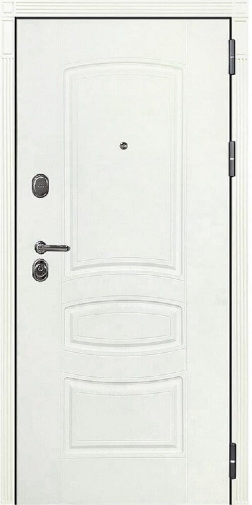 картинка Входная дверь Легион 1 - Белая Шагрень 68 магазин Дверкин 