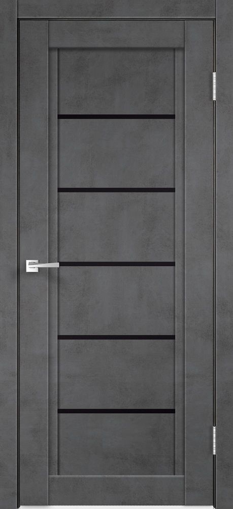 картинка Межкомнатная дверь Next 1 Муар Темно-Серый от магазина Дверкин