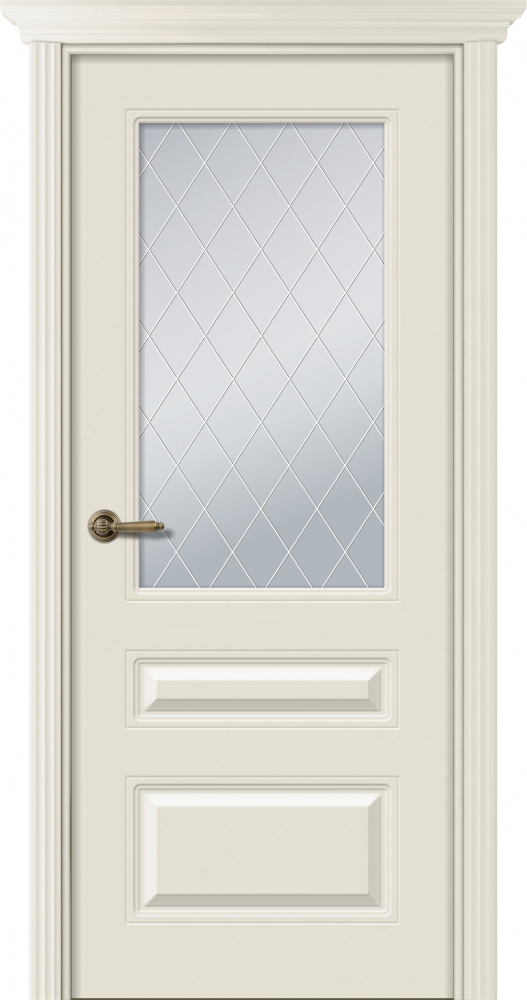 картинка Дверь межкомнатная крашенная Belwooddoors Роялти ПО Эмаль жемчуг магазин Дверкин 