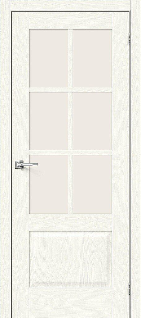 картинка Межкомнатная дверь Прима-13.0.1 White Wood - Magic Fog магазин Дверкин 