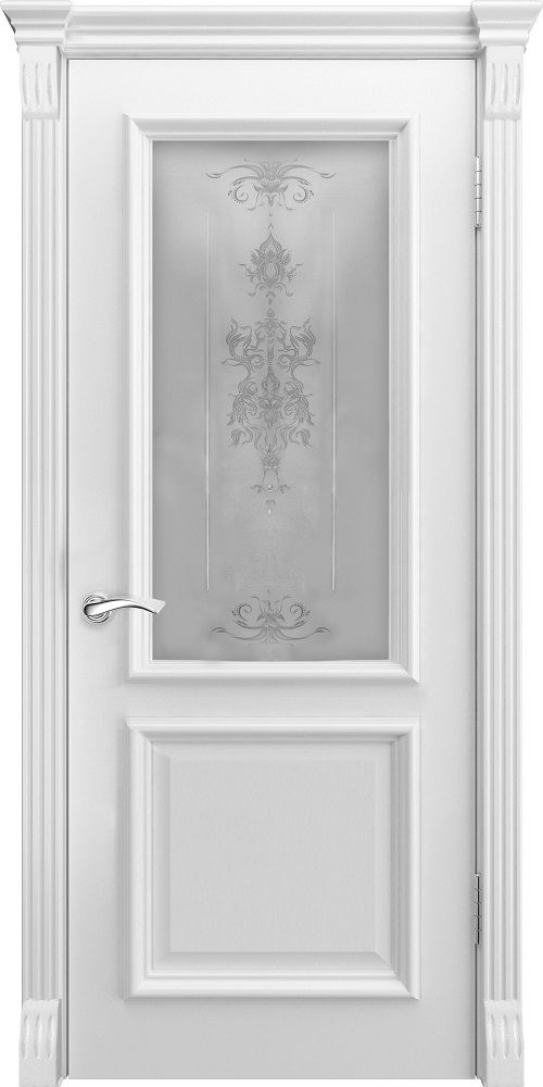 картинка Межкомнатная дверь Вита Эмаль Белая - Матовое магазин Дверкин 