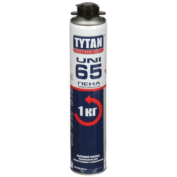 картинка Tytan Uni 65 Монтажная пена профессиональная (750 мл) магазин Дверкин 