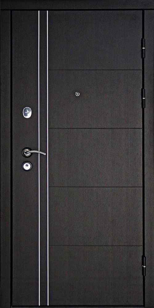 картинка Входная металлическая дверь Тепло Люкс Беленый Дуб магазин Дверкин 