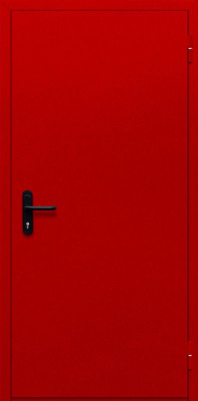 картинка Однопольная глухая дверь ДПМ-01-EI60 (Красная) магазин Дверкин 