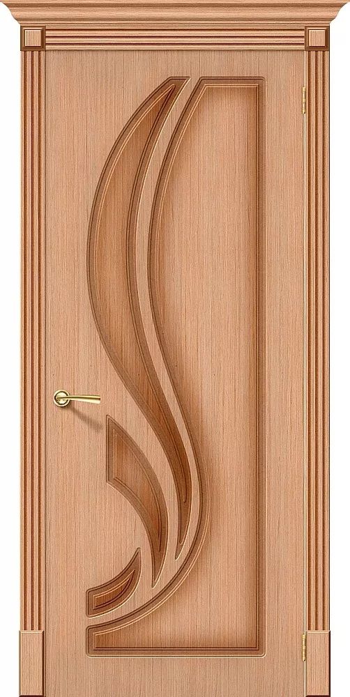 картинка Межкомнатная дверь файн-лайн Лилия Дуб от магазина Дверкин