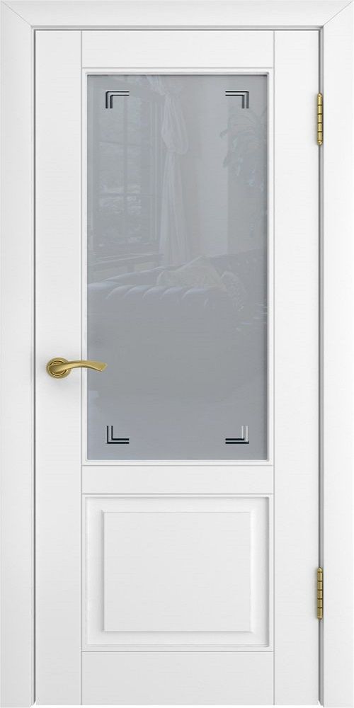 картинка Межкомнатная дверь Luxor L-5 Эмаль Белая - Матовое магазин Дверкин 