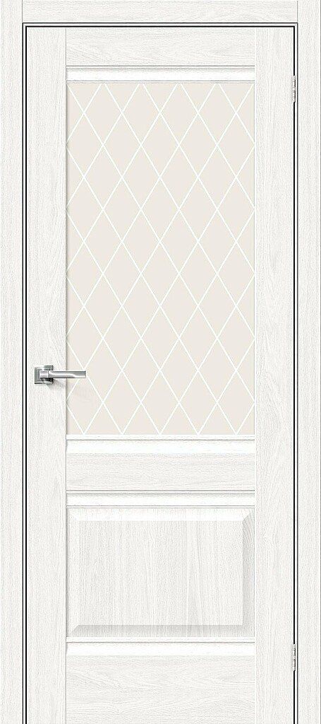 картинка Межкомнатная дверь Прима-3 White Dreamline - White Сrystal магазин Дверкин 
