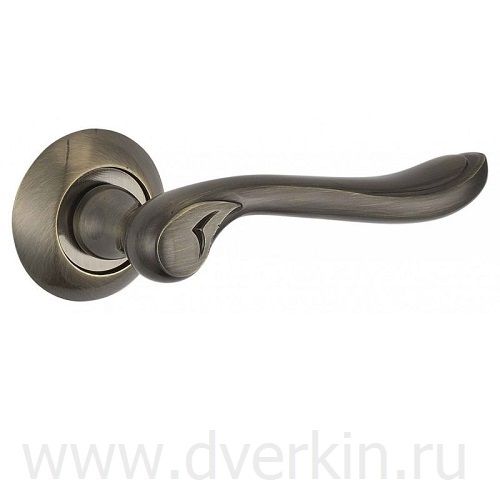 картинка Дверная ручка Bussare Vitra A-24-10 Ant.Bronze Античная Бронза магазин Дверкин 