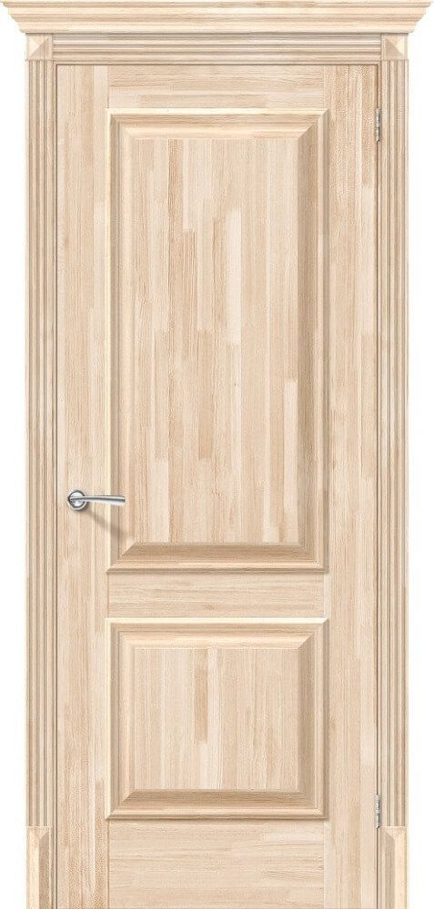 картинка Межкомнатная дверь из массива сосны Классико-12 Без отделки магазин Дверкин 