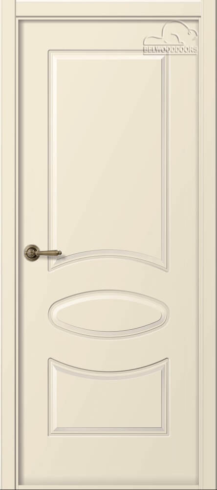 картинка Дверь межкомнатная крашенная Belwooddoors Элина ПГ Слоновая кость магазин Дверкин 