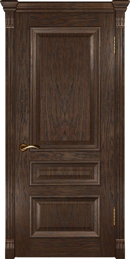 картинка Межкомнатная дверь Люксор Фараон-2 Мореный Дуб магазин Дверкин 