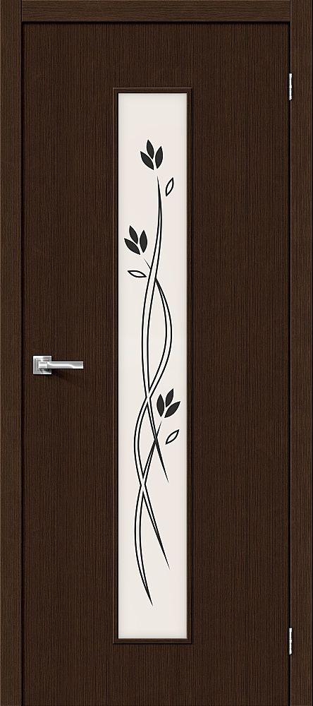 картинка Межкомнатная дверь Тренд-14 3D Wenge - Etude магазин Дверкин 