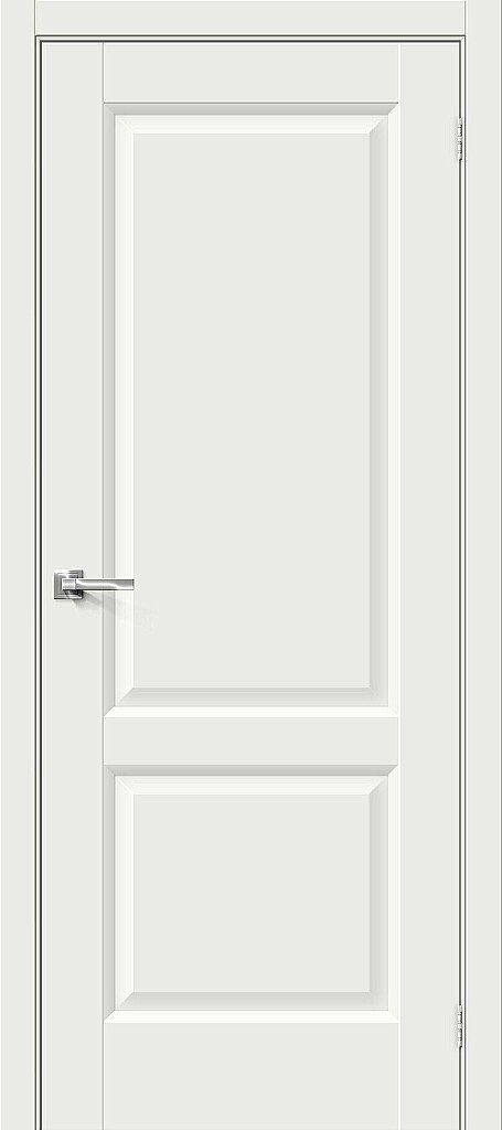 картинка Межкомнатная дверь Эмалит Неоклассик-32 White Matt от магазина Дверкин