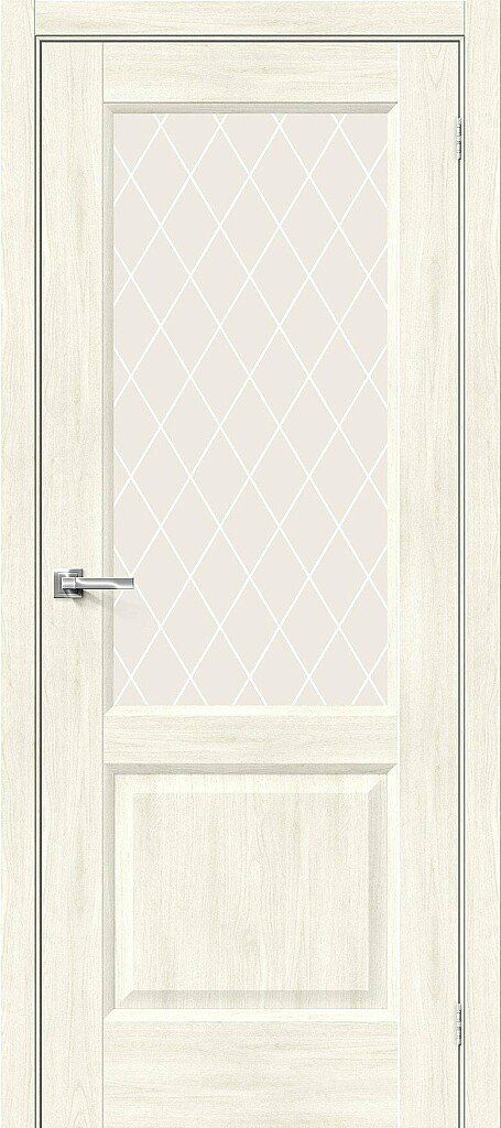 картинка Межкомнатная дверь Неоклассик-33 Nordic Oak - White Сrystal от магазина Дверкин