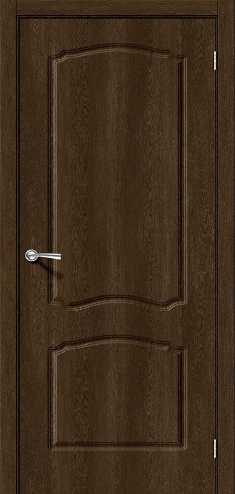 картинка Межкомнатная дверь Альфа-1 Dark Barnwood магазин Дверкин 